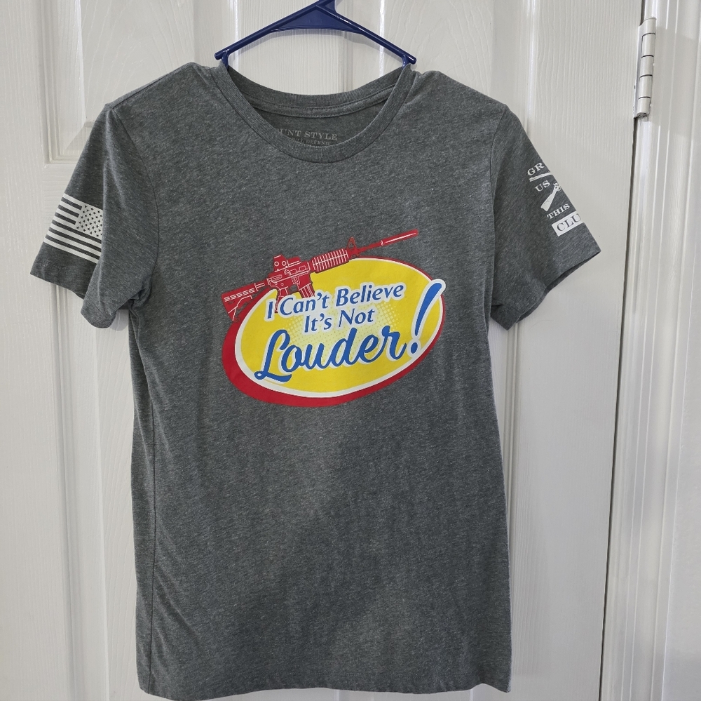 Womens Grunt Style Heather Gray T-Shirt